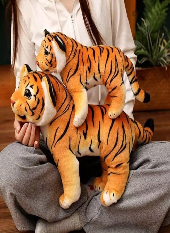 DTR Creation Jungle Tiger Soft Stuffed Plush Animal Toy for Kids Boys & Girls Birthday Gift (Color: Yellow & Black 40 Cm - Image 4